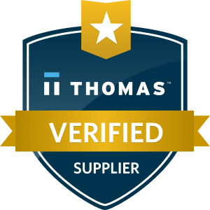 Thomas Verified Supplier
The Thomas Verified Supplier badge indicates that Thomas has confirmed the company operates in North America, provides accurate business information on the Thomasnet.com supplier discovery platform, has undergone a complete review and validation of all products and services currently offered, and are open to quoting new opportunities.